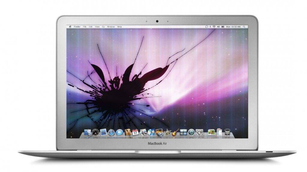 wymiana matrycy w macbooku