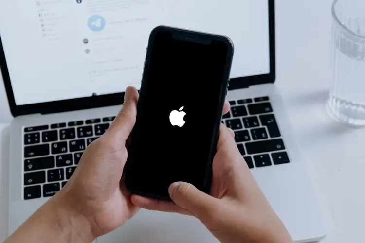 apple iphone wisi na logo