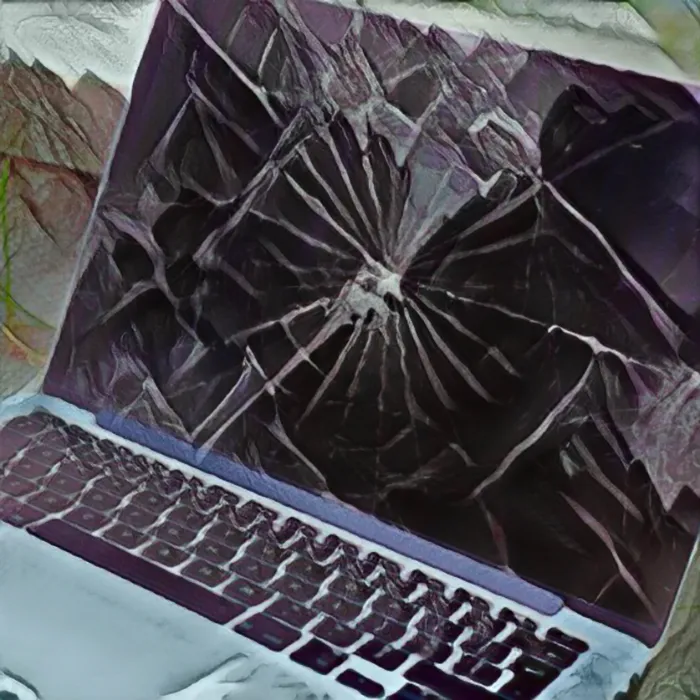 Naprawa po upadku MacBook